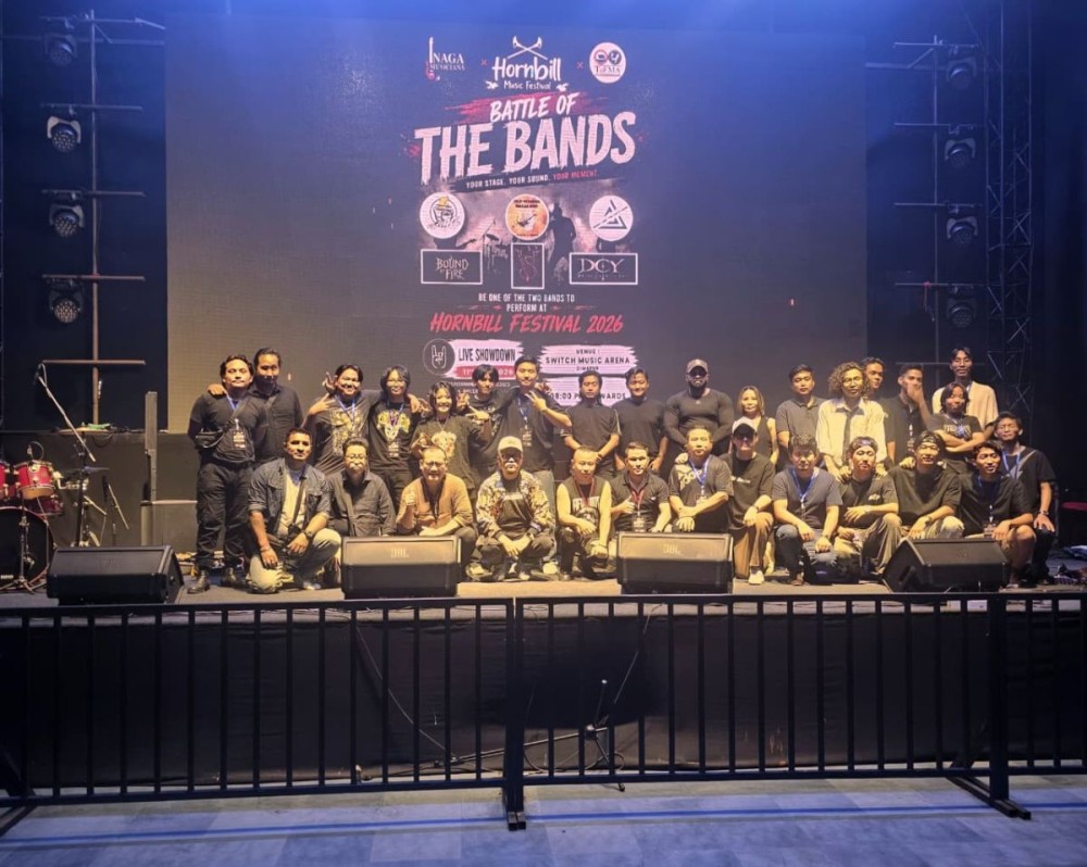 Bands Since 90’s and Bound By Fire emerged winners at Road to Hornbill 2026 live music event held at The Switch Music Arena on October 11.
